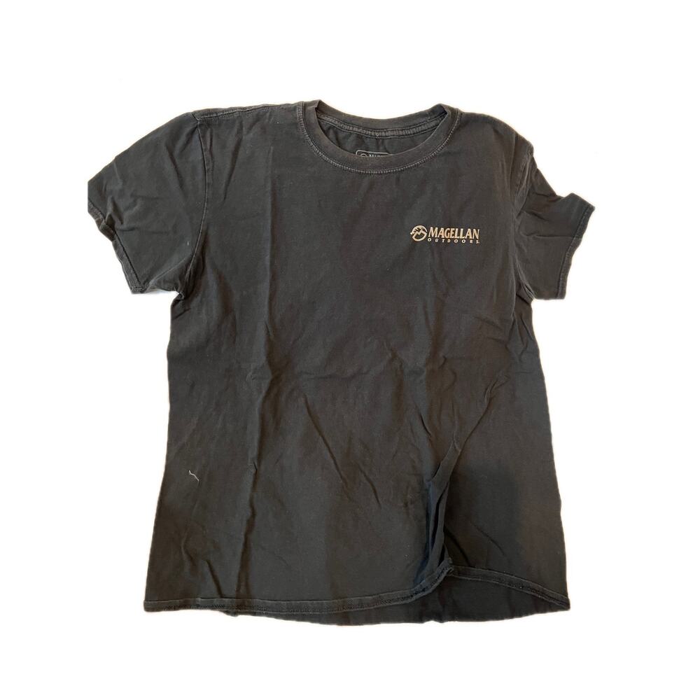 Magellan Outdoors Brand Black Green T-Shirt Mens L